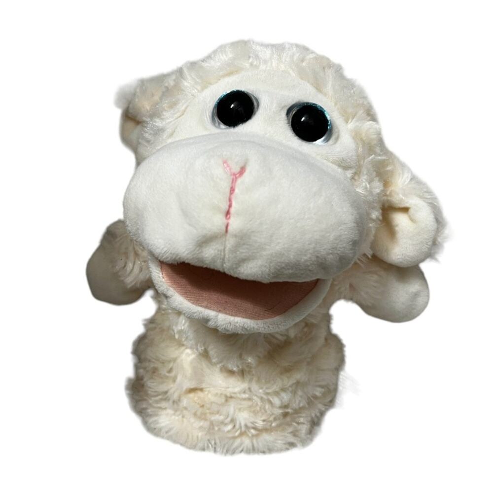 Kellytoy Plush Lamb Hand Puppet Easter Basket Gift